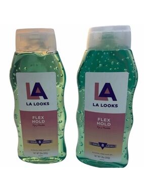 New 2 LA Looks Flex Hold Level 8
Hold Alcohol Free Hair
Gel 20oz New